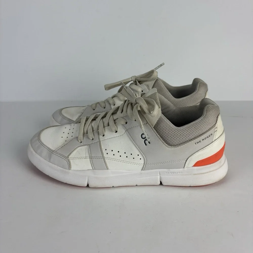 On Cloud The Roger Clubhouse White Suede Tennis Shoes Men's Size 11